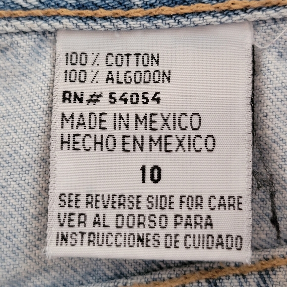 BUGLE BOY ORIGINALS ♡ Vintage Factory Faded Hi-Rise Relaxed Easy Fit Jeans 10 - Picture 10 of 16